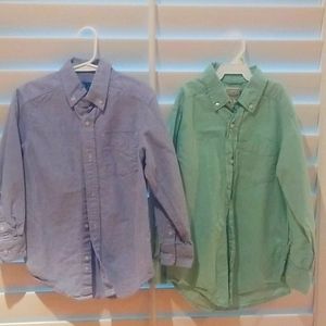 2 Children's Place button shirts S 5/6